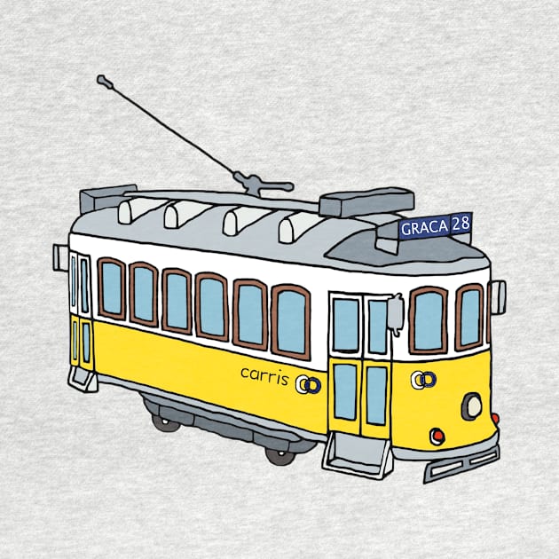 Lisbon Tram by lamaisondulapino